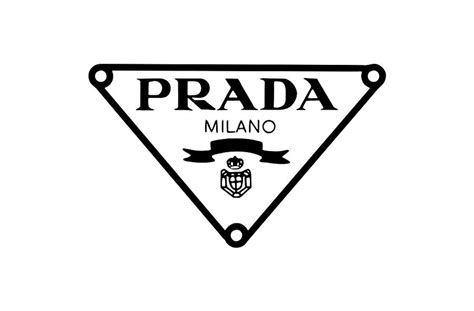 prada triangle emblem|Prada original logo.